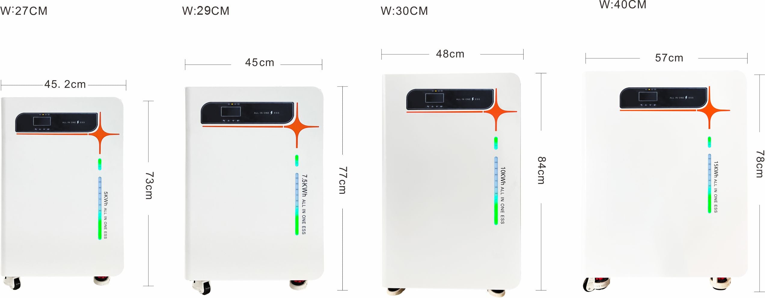 ARES Series 15KWh – 3D perspective view