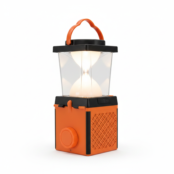 Hopen Saltwater powered lamp glowing in dark emergency lighting