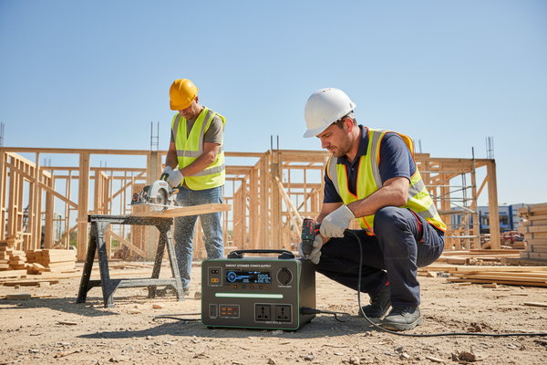 Construction Workers Scene