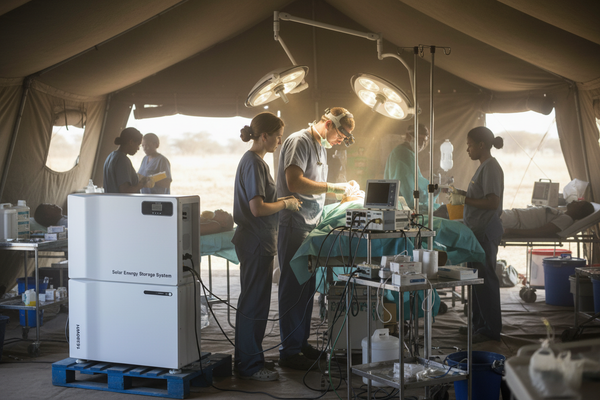Field Medical Clinic Scene