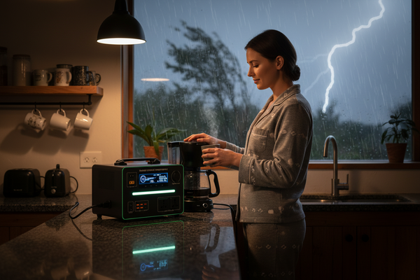 Kitchen Storm Scene