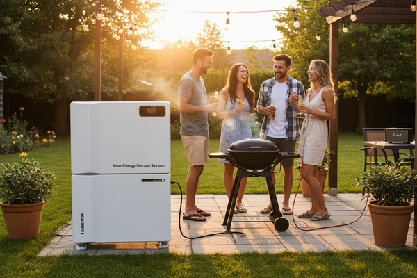 Outdoor BBQ Scene