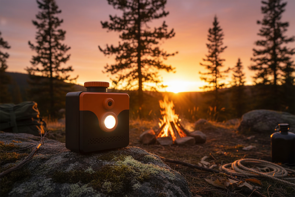 Outdoor Camping Scene