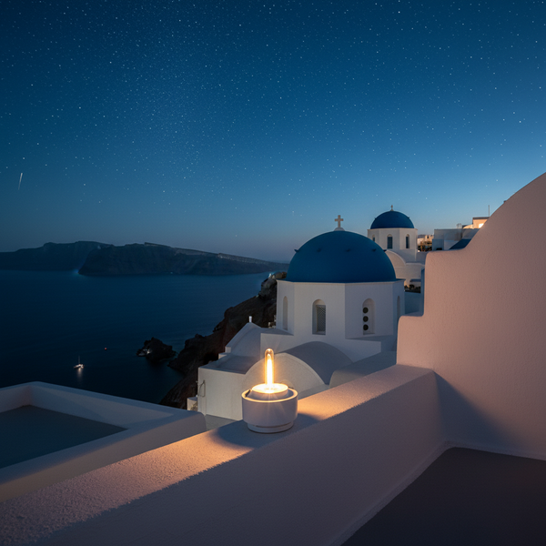 Santorini Night
